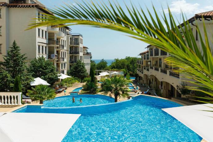 Imagen de la piscina del Hotel VITA RAMA holistic hotel - vegan FB. Foto 8
