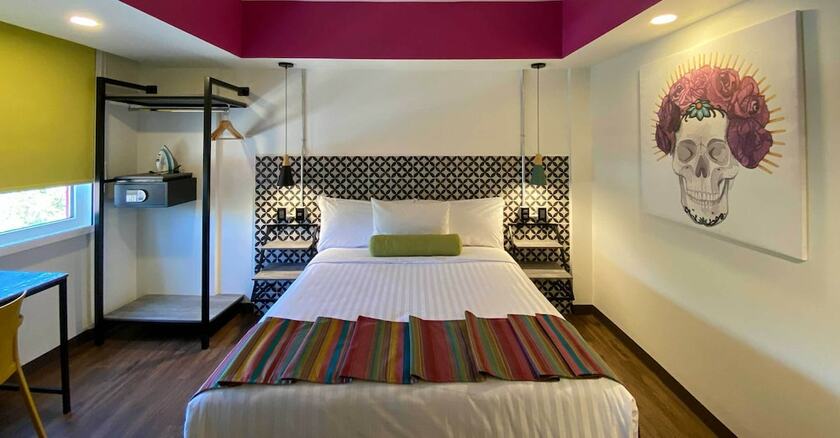 Imagen de la habitación del Hotel VIVE MX Cuauht&eacute;moc. Foto 14