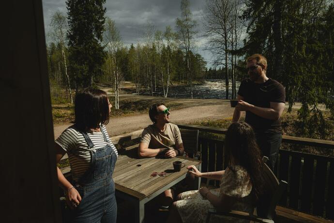 Imagen general del Hotel Vaattunki Wilderness Resort. Foto 10