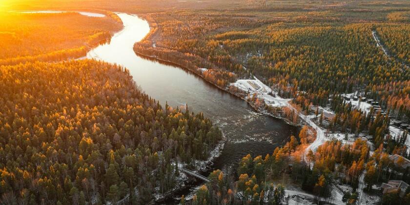 Imagen general del Hotel Vaattunki Wilderness Resort. Foto 45