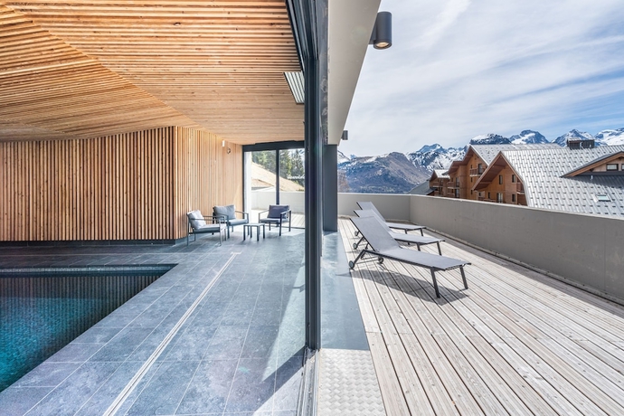 Imagen general del Hotel Vacanc&eacute;ole - Les Ecrins d\'Auris. Foto 1