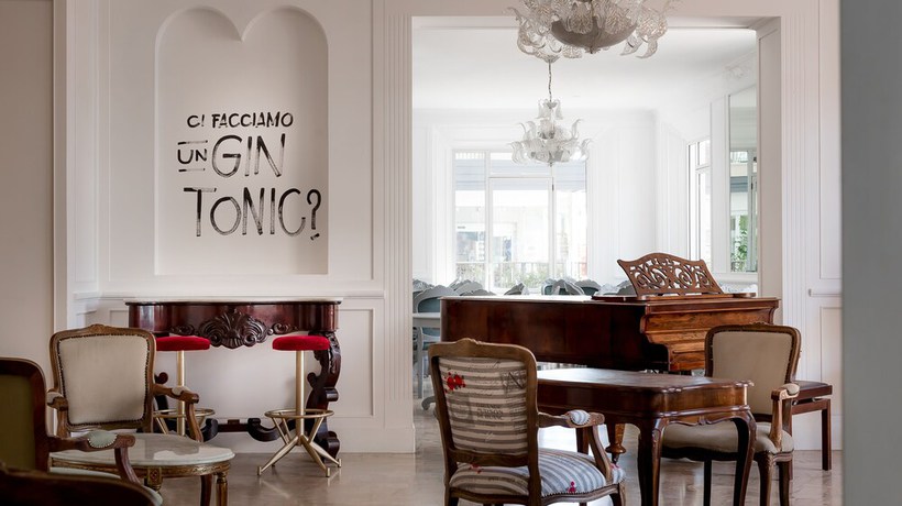 Imagen del bar/restaurante del Hotel Vagabond, Riccione. Foto 3