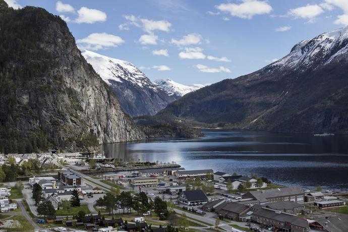 Imagen de los exteriores del Hotel Valldal Fjordhotell - By Classic Norway Hotels. Foto 9