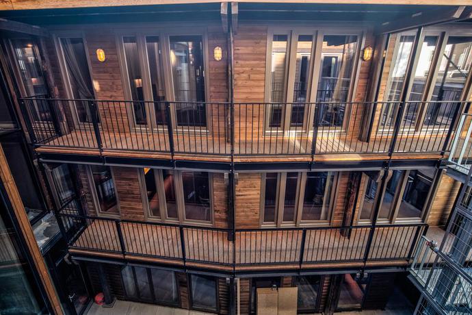 Imagen de los interiores del Hotel Van De Vijsel. Foto 9