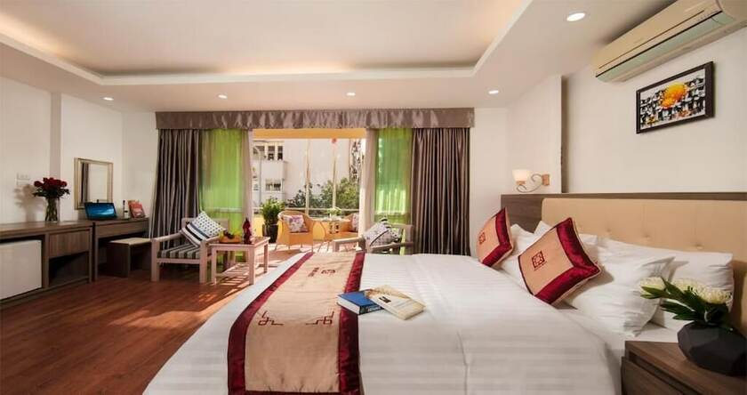 Imagen general del Hotel Van Mieu, Hanoi. Foto 10