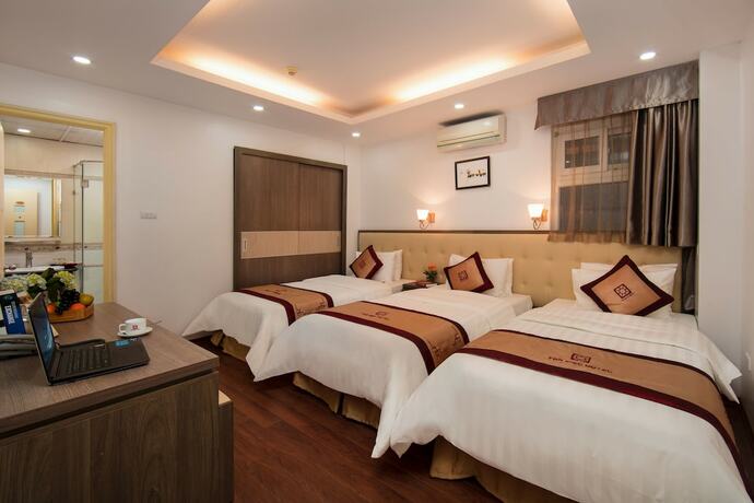 Imagen de la habitación del Hotel Van Mieu, Hanoi. Foto 20