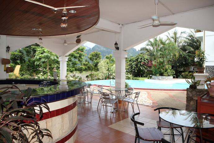 Imagen del bar/restaurante del Hotel Vansana Vang Vieng, Vienti&aacute;n. Foto 3