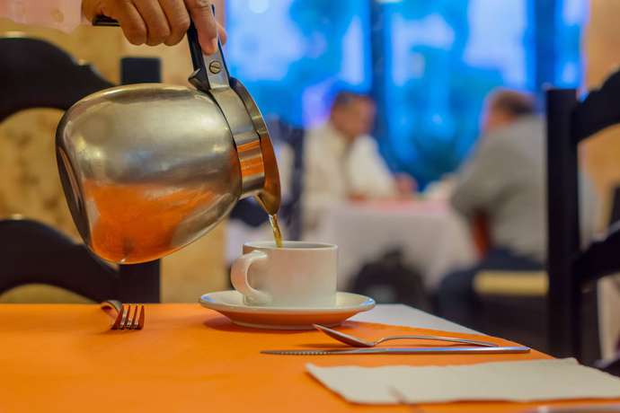 Imagen del bar/restaurante del Hotel Vao. Foto 3