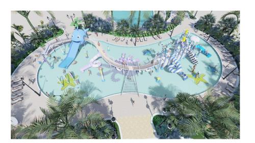 Imagen de la piscina del Hotel Vaperse Hainan Clear Water Bay. Foto 18