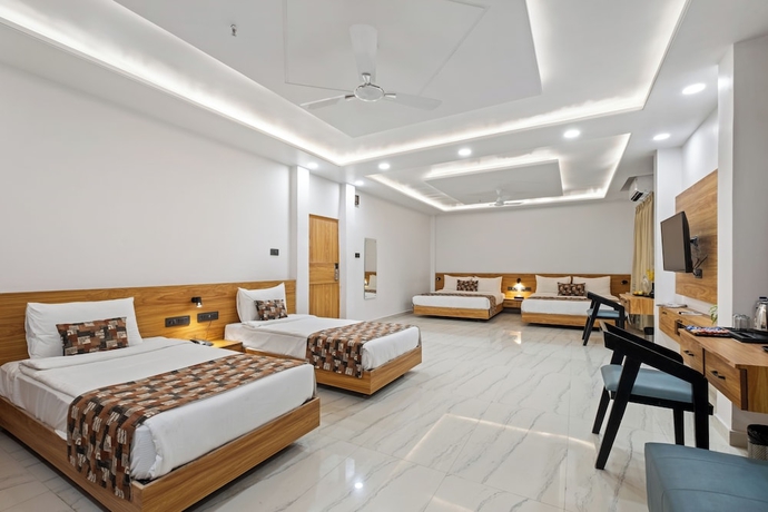 Imagen de la habitación del Hotel Vasu Palace. Foto 4