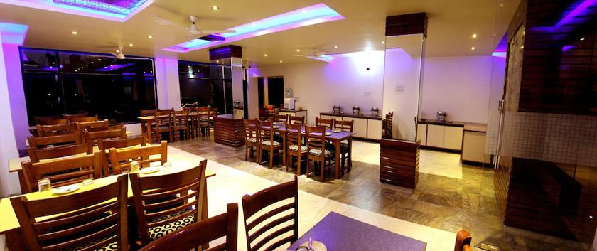 Imagen del bar/restaurante del Hotel Vatika. Foto 2