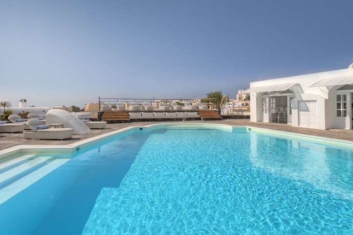 Imagen de la piscina del Hotel Vedema, A Luxury Collection Resort, Santorini. Foto 8