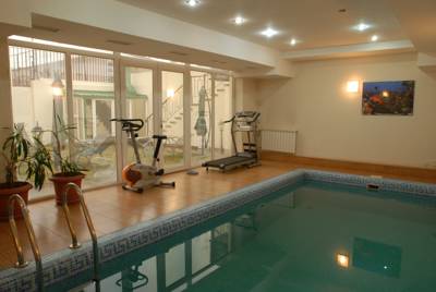 Imagen de la piscina del Hotel Vedzisi. Foto 7