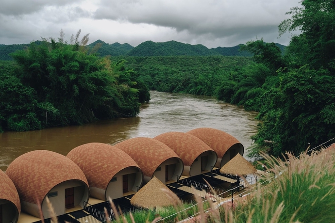 Imagen de la habitación del Hotel VeeVaree Riverkwai Resort. Foto 2