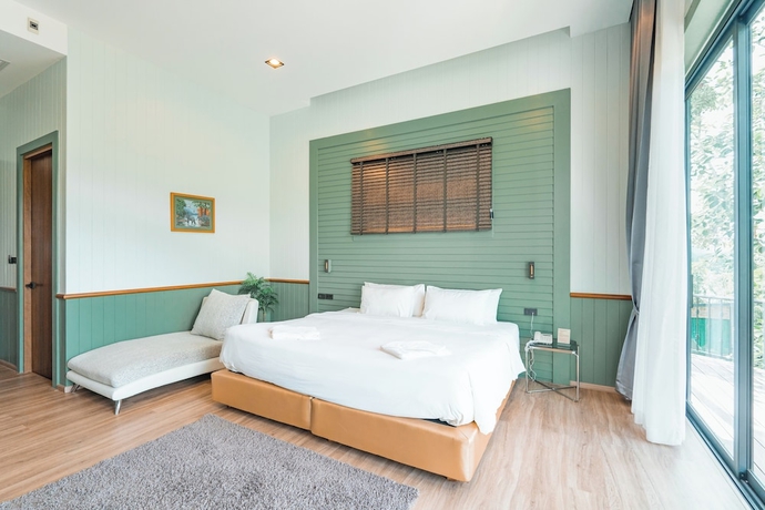Imagen de la habitación del Hotel VeeVaree Riverkwai Resort. Foto 3