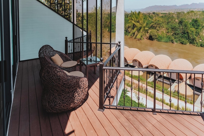 Imagen de la habitación del Hotel VeeVaree Riverkwai Resort. Foto 8
