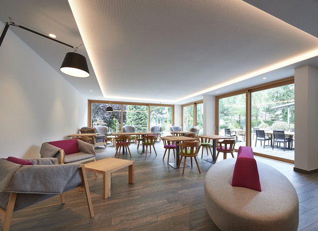 Imagen del bar/restaurante del Hotel Vegan LA VIMEA. Foto 2