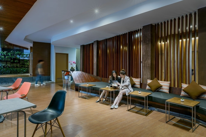 Imagen de los interiores del Hotel Vela Be Bangkok Ratchathewi. Foto 17