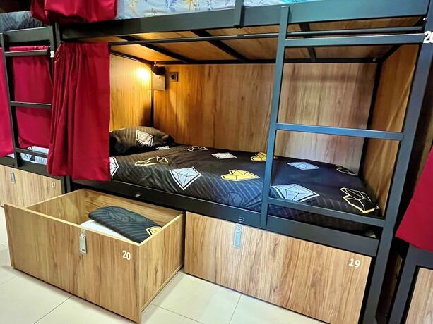 Imagen de la habitación del Hotel Velvet Hostels. Foto 20