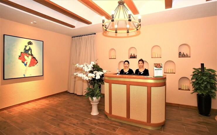 Imagen de la piscina del Hotel Venus Tam Dao. Foto 35