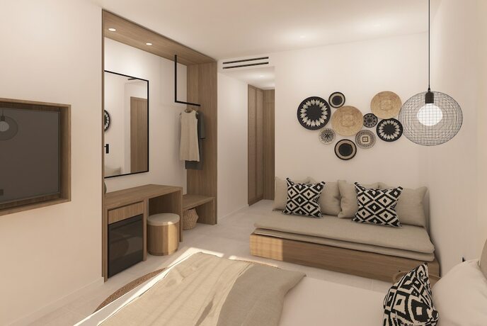Imagen de la habitación del Hotel Verano afytos. Foto 13