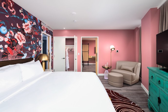 Imagen de la habitación del Hotel Versante. Foto 7