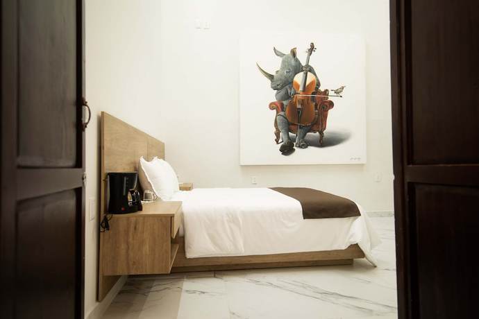 Imagen de la habitación del Hotel Via Real. Foto 18