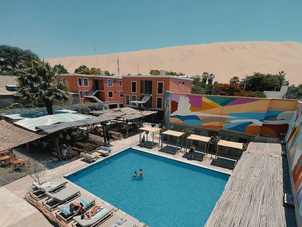 Imagen general del Hotel Viajero Kokopelli Huacachina Hostel. Foto 8