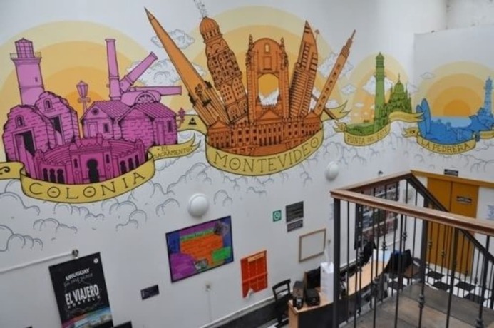 Imagen de los interiores del Hotel Viajero Montevideo Hostel. Foto 15
