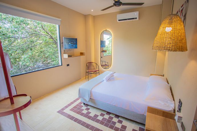 Imagen de la habitación del Hotel Viajero Santa Marta Hostel. Foto 2