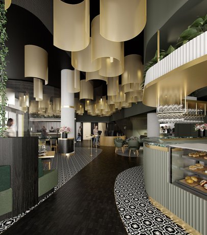 Imagen del bar/restaurante del Hotel Vibe Hotel Hobart. Foto 3