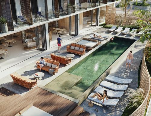 Imagen de la piscina del Hotel Vibra Yamm Urban. Foto 9