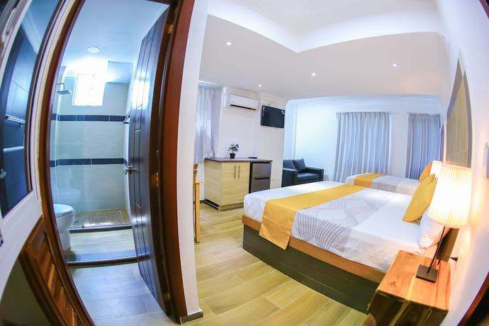 Imagen de la habitación del Hotel Vicentina, Boca Chica. Foto 5