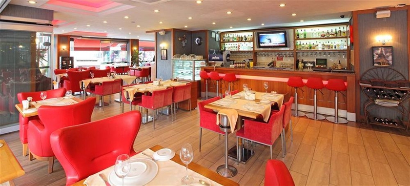 Imagen del bar/restaurante del Hotel Vicenza, Laleli. Foto 1