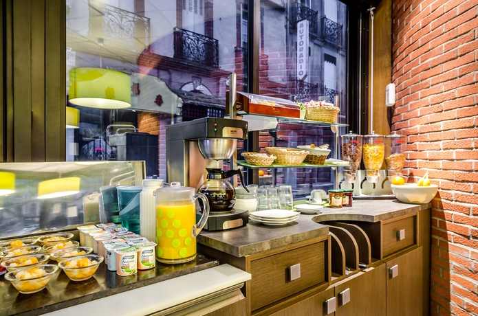 Imagen del bar/restaurante del Hotel Victor Hugo, Toulouse. Foto 2