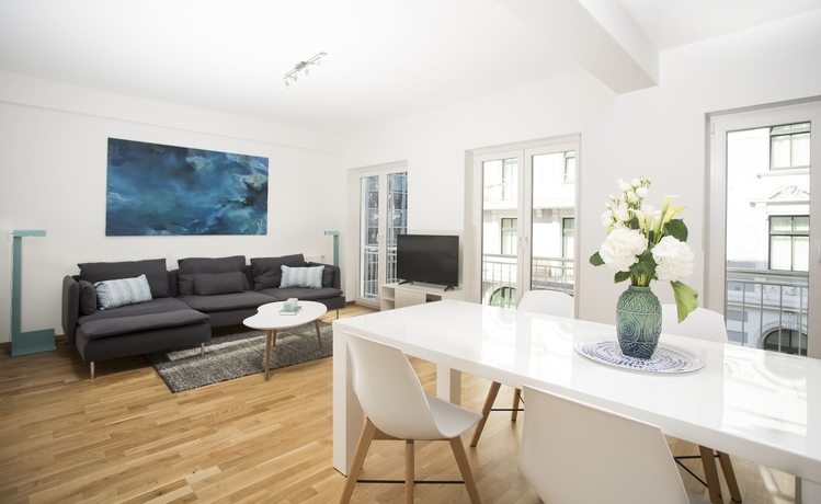 Imagen de los interiores del Hotel Victoria Apartments, Dusseldorf. Foto 15