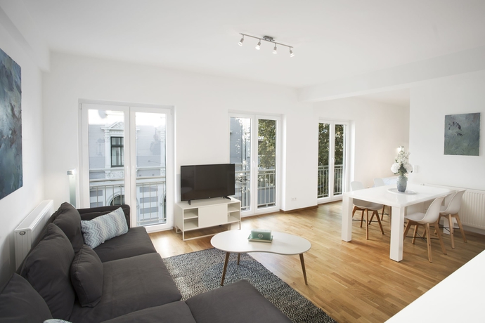 Imagen de los interiores del Hotel Victoria Apartments, Dusseldorf. Foto 19