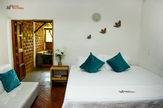 Imagen de la habitación del Hotel Victoria Barichara. Foto 13