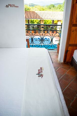 Imagen de la habitación del Hotel Victoria Barichara. Foto 17