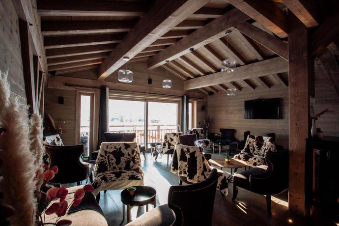 Imagen del bar/restaurante del Hotel Victoria Lodge, Friendly. Foto 2