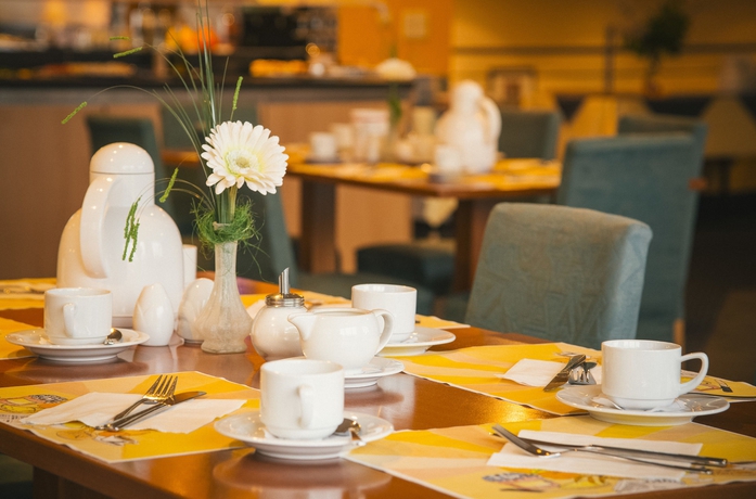 Imagen del bar/restaurante del Hotel Vienna House Easy By Wyndham Coburg. Foto 3