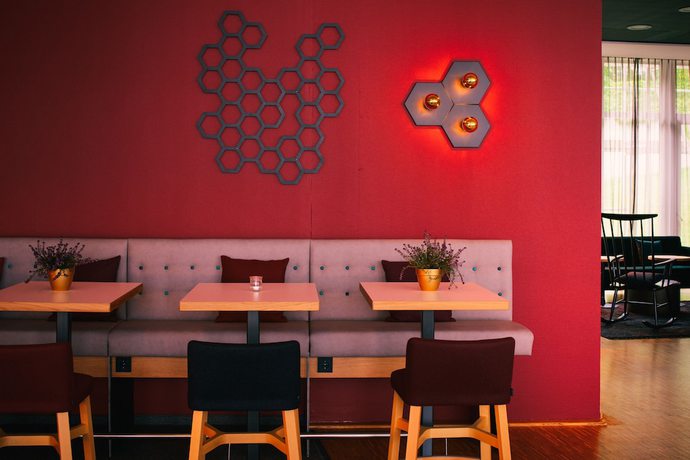 Imagen del bar/restaurante del Hotel Vienna House Easy By Wyndham Trier. Foto 3