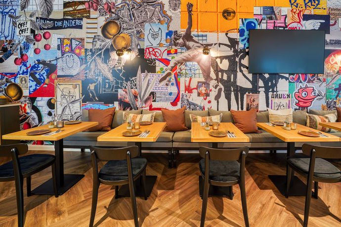 Imagen del bar/restaurante del Hotel Vienna House Easy by Wyndham Hannover. Foto 2