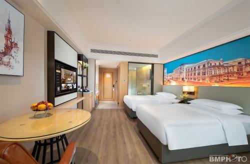 Imagen general del Hotel Vienna International Zhuhai Gongbei Port Fuhuali Branch. Foto 4