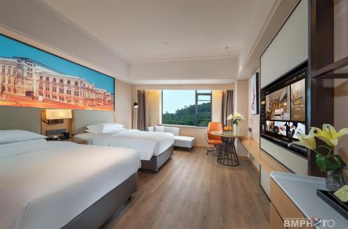 Imagen general del Hotel Vienna International Zhuhai Gongbei Port Fuhuali Branch. Foto 7