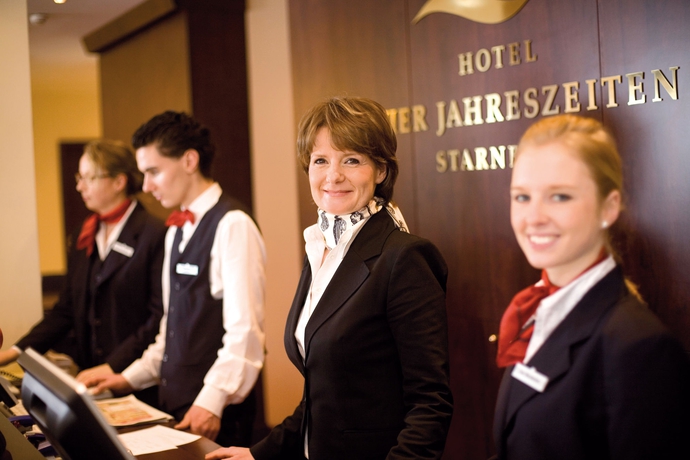 Imagen de los interiores del Hotel Vier Jahreszeiten Starnberg. Foto 9