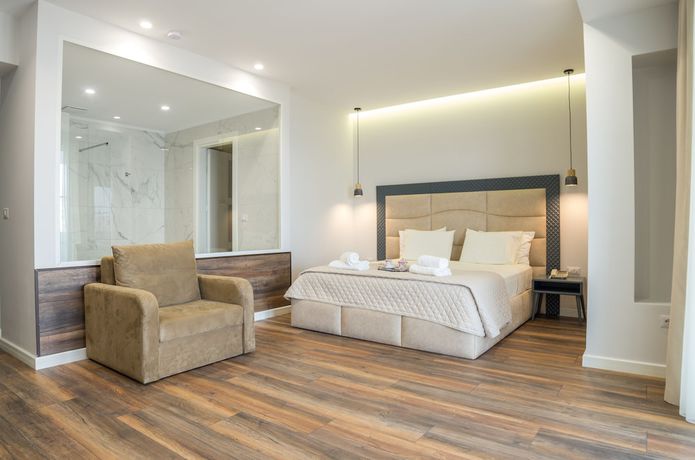 Imagen de la habitación del Hotel Vila Kalcuni. Foto 13