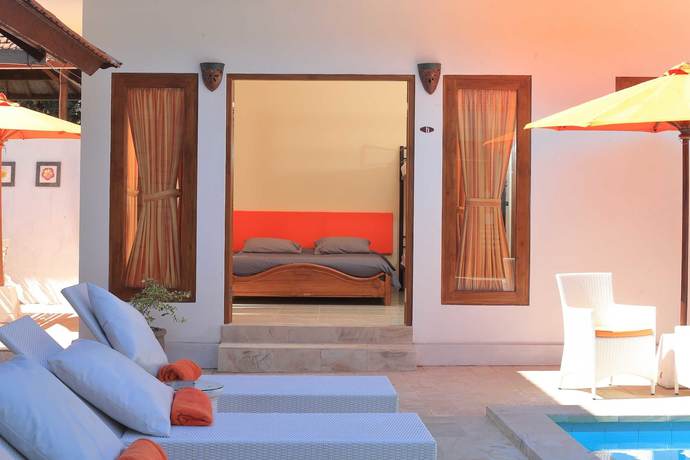 Imagen de la habitación del Hotel Villa Agung Beach Inn. Foto 13