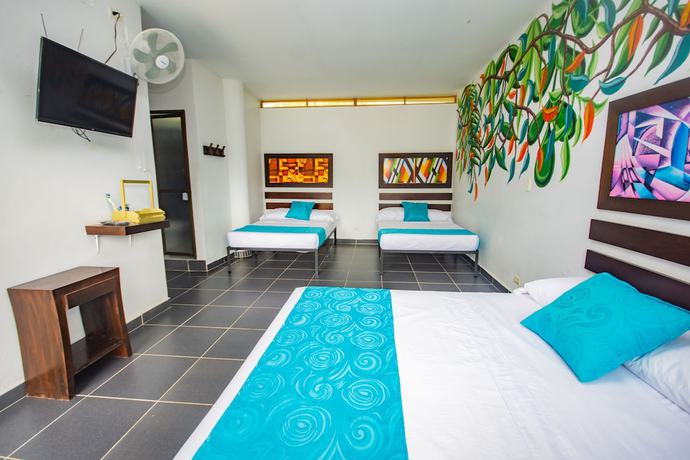 Imagen de la habitación del Hotel Villa Alicia. Foto 7