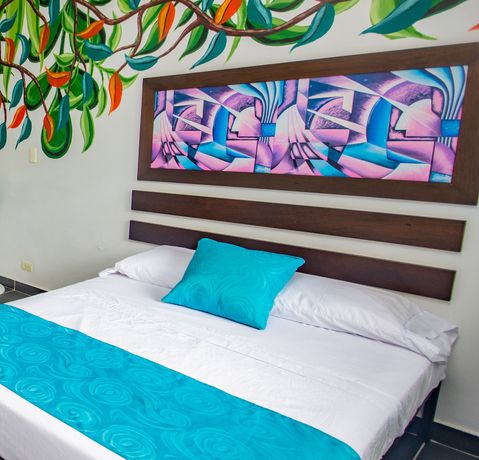 Imagen de la habitación del Hotel Villa Alicia. Foto 10